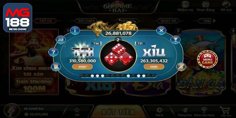 Khái quát về tài xỉu MG188