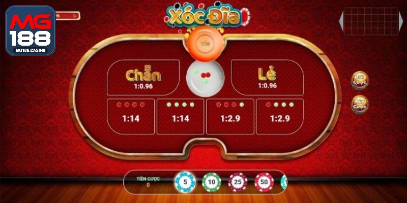 Khái quát về xóc đĩa MG188