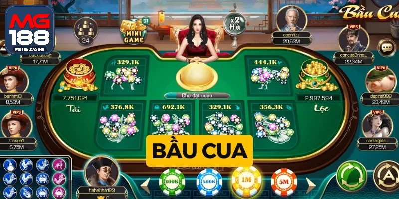 Luật chơi bầu cua cơ bản