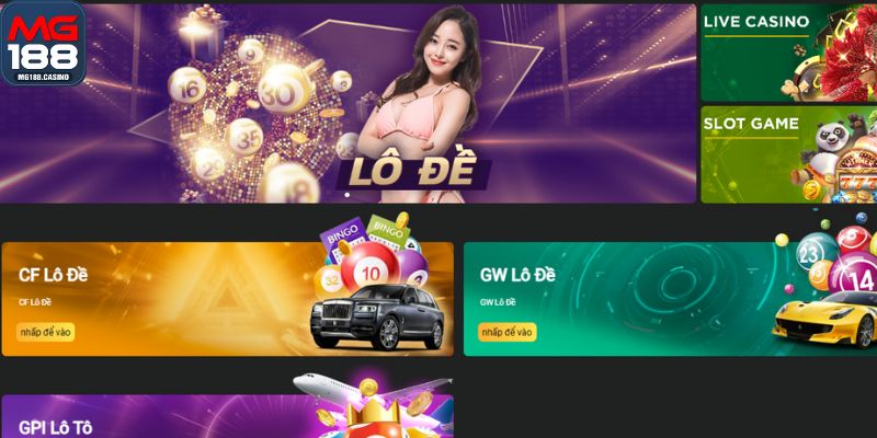 Lô đề xổ số phong phú, tỷ lệ trả thưởng cao