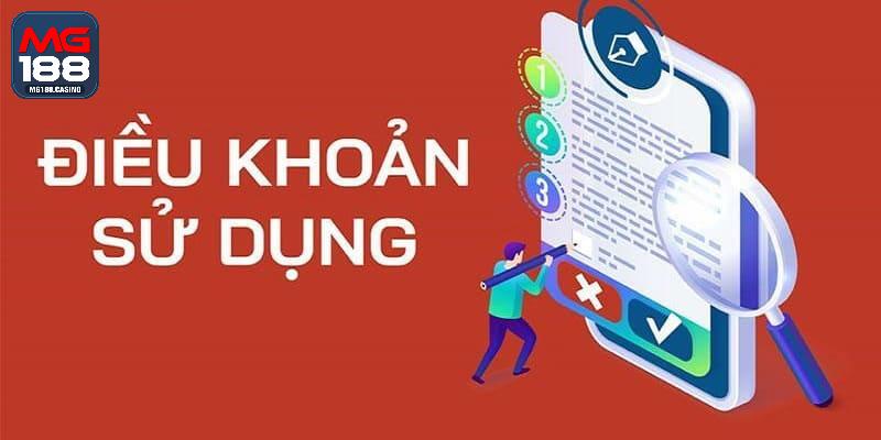 Phải tuân thủ điều kiện đăng ký trong điều khoản sử dụng